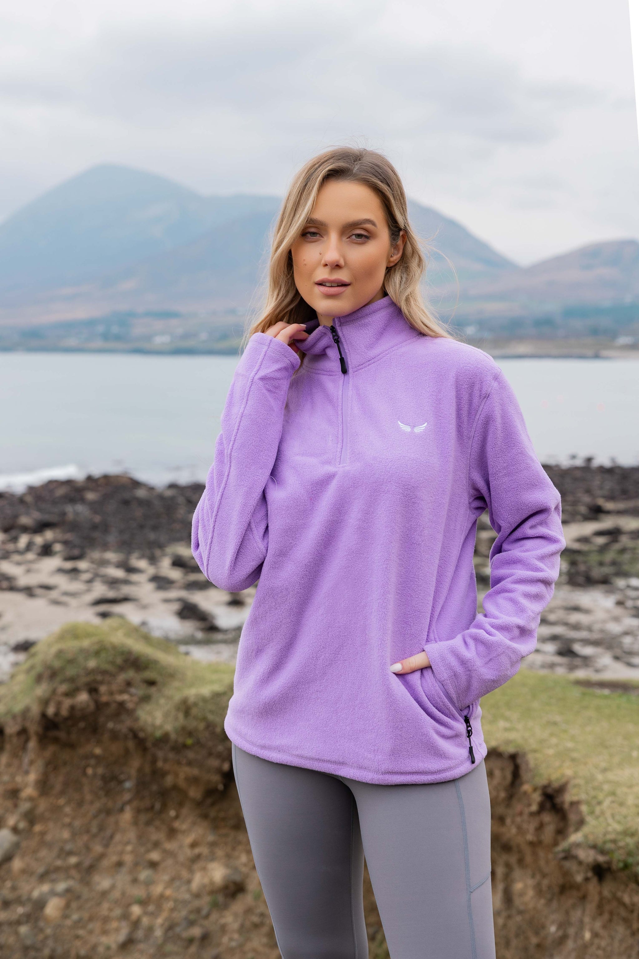 Lux Half Zip Pocket Fleece – Exerify