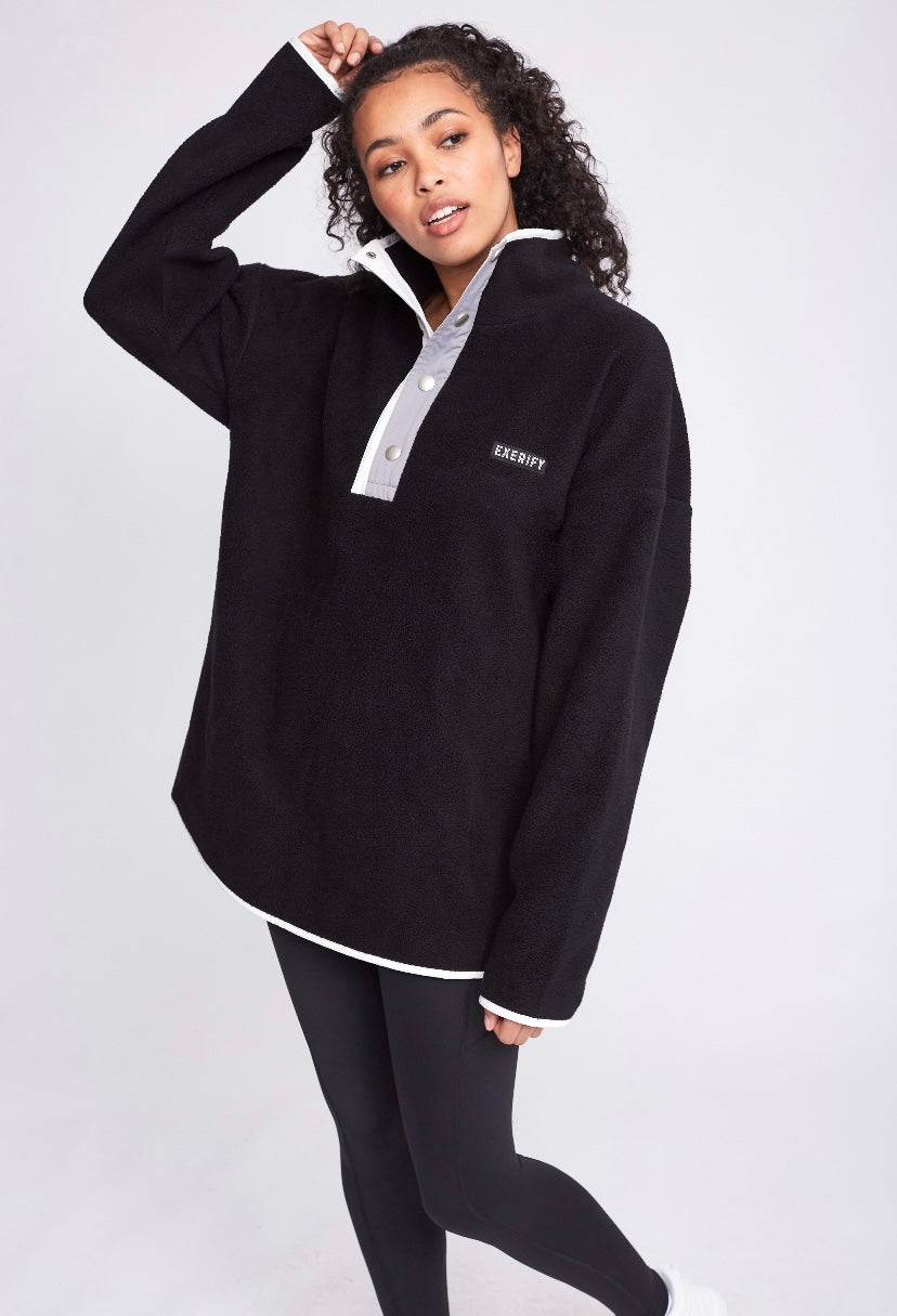 Buttoned Double Lined Fleece